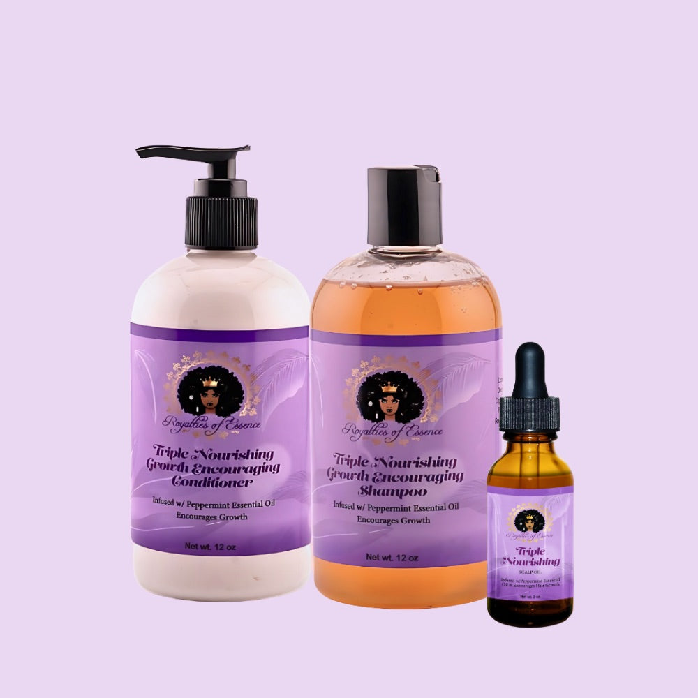 Triple Nourishing Collection - Royalties Of Essence Natural Haircare