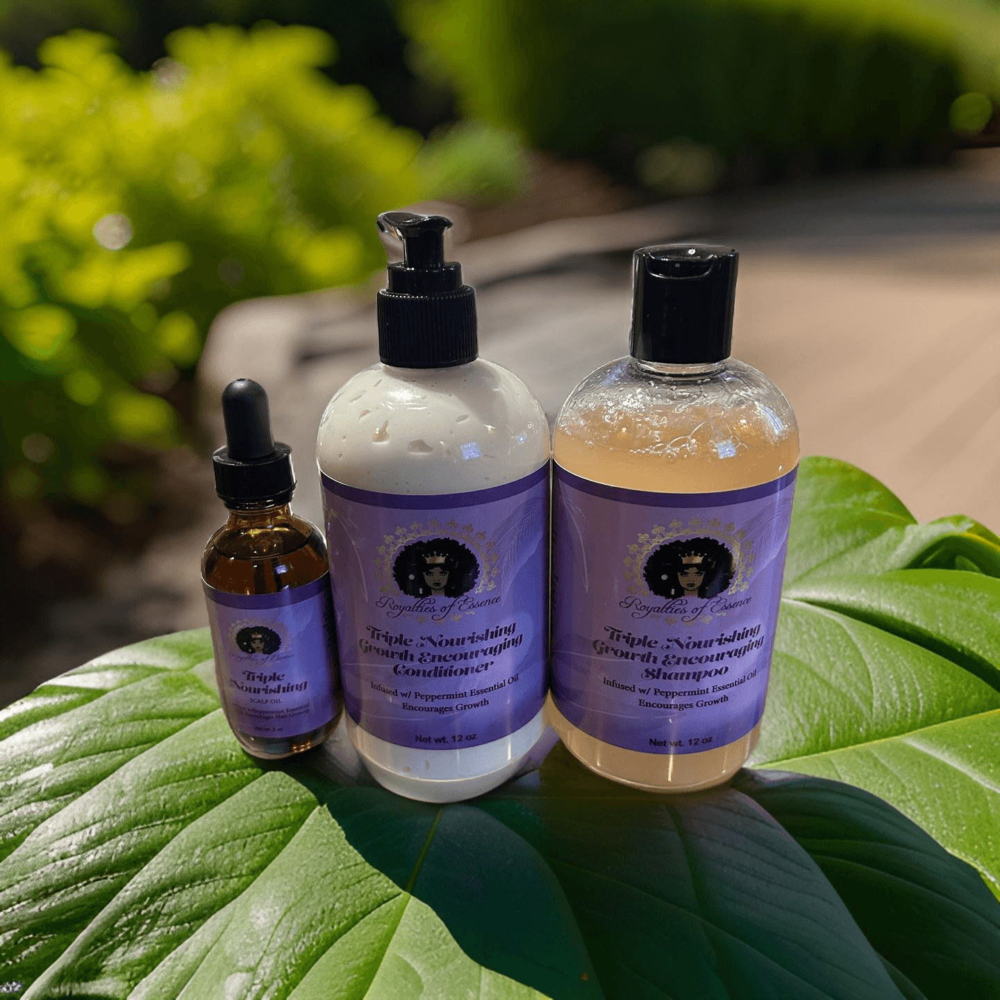 Triple Nourishing Collection. This all-in-one package includes everything you need for healthier, stronger, longer, softer and more moisturized hair.