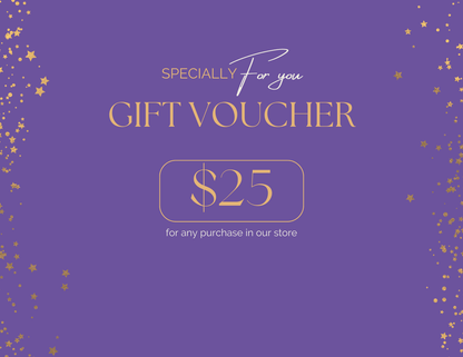 our gift cards are the perfect gift for your love ones for any occasion.